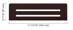 Schluter Shelf-N Niche Wave Bronze SNS1 D10 TSOB